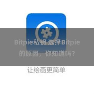 Bitpie私钥 选择Bitpie的原因，你知道吗？