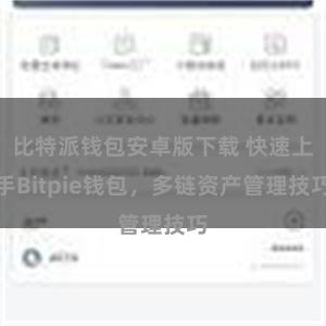 比特派钱包安卓版下载 快速上手Bitpie钱包，多链资产管理技巧