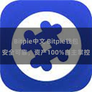 Bitpie中文 Bitpie钱包安全可靠，资产100%自主掌控